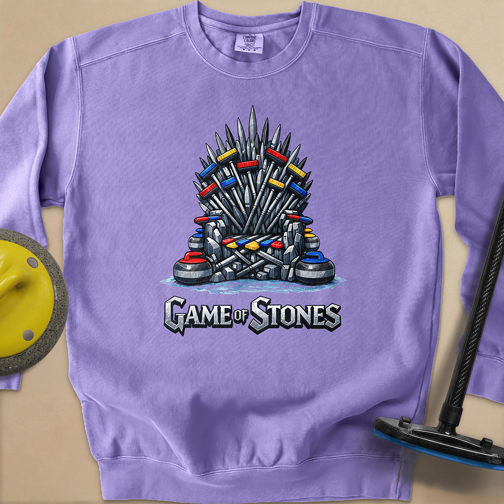 Game of Stones Unisex Garment-Dyed Sweatshirt