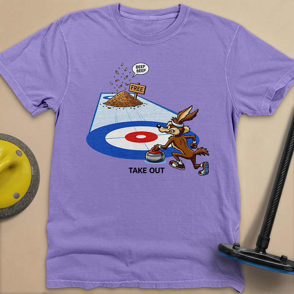 Take Out Unisex Garment-Dyed Heavyweight T-Shirt