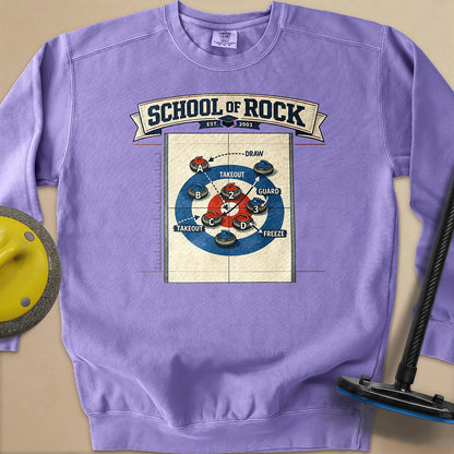 School of Rock Unisex Garment-Dyed Sweatshirt