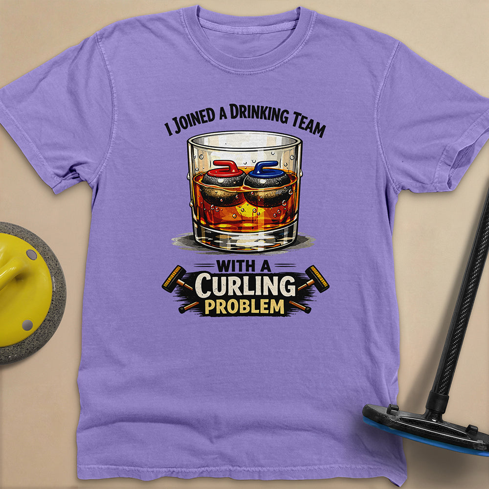 Am Drinking Team Unisex Garment-Dyed Heavyweight T-Shirt