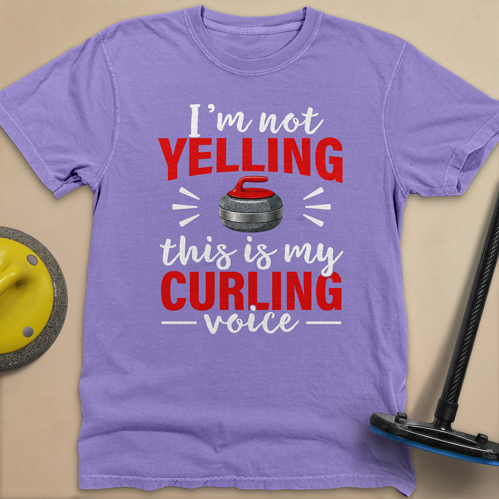 I'm Not Yelling Unisex Garment-Dyed Heavyweight T-Shirt