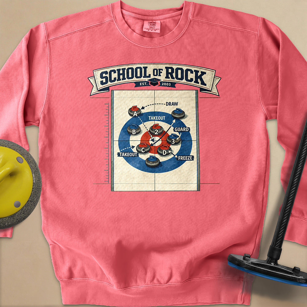 School of Rock Unisex Garment-Dyed Sweatshirt