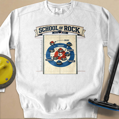 School of Rock Unisex Garment-Dyed Sweatshirt
