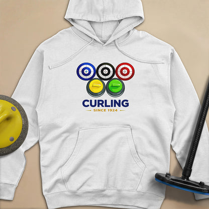 Olympic Rings Unisex Midweight Hoodie