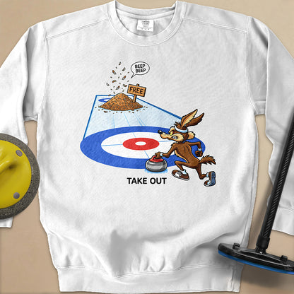 Take Out Unisex Garment-Dyed Sweatshirt