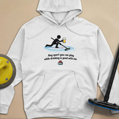 Drink and Play Unisex Midweight Hoodie