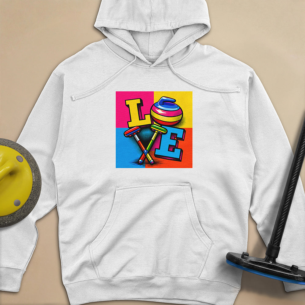 LOVE Unisex Midweight Hoodie