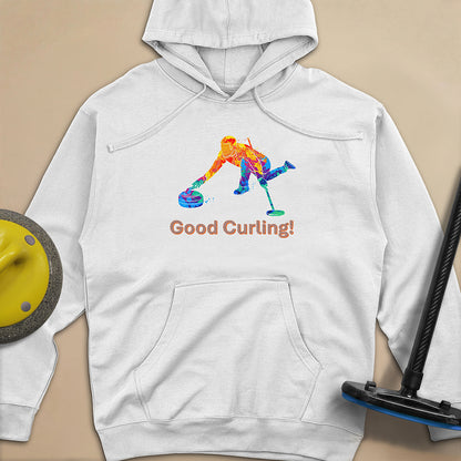 Good Curling Unisex Midweight Hoodie