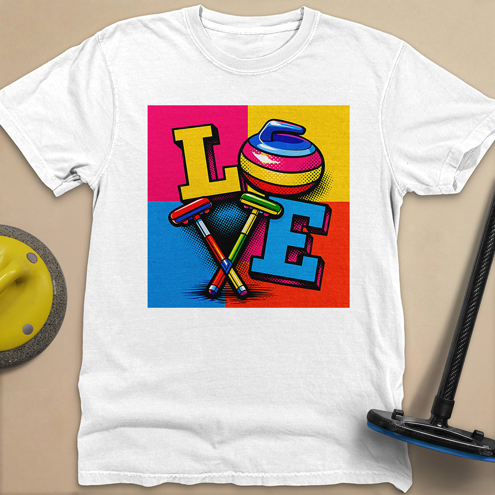 LOVE Unisex Garment-Dyed Heavyweight T-Shirt