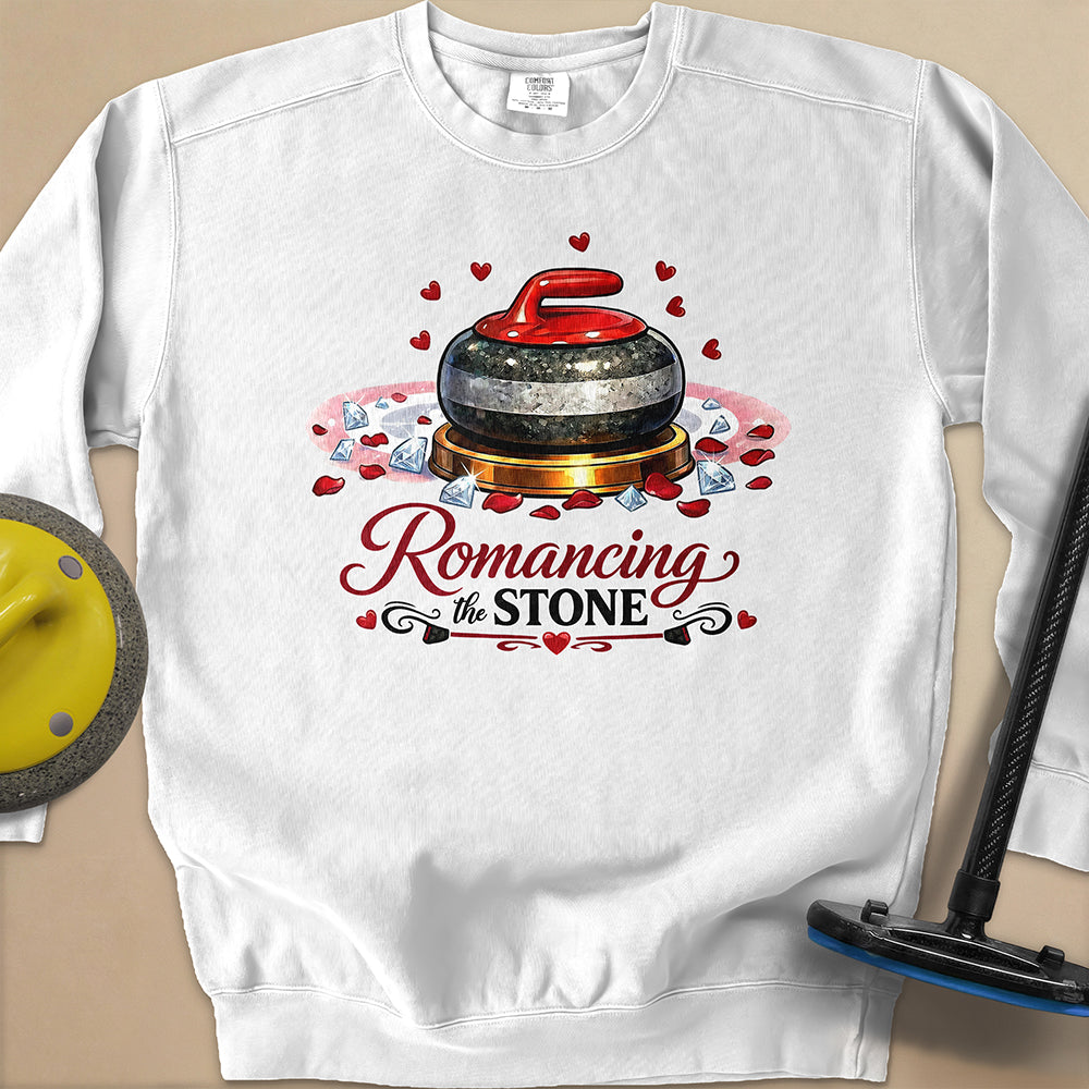 Romancing The Stone Unisex Garment-Dyed Sweatshirt