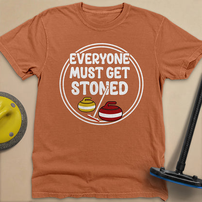 Everyone Must Get Stoned Unisex Garment-Dyed Heavyweight T-Shirt